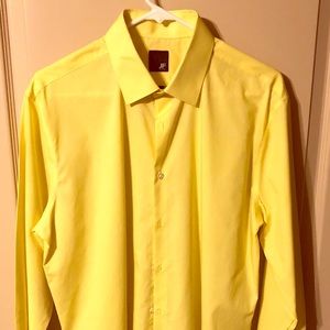 Men’s J. Ferrar Dress Shirt: Slim Fit 16: 34/35